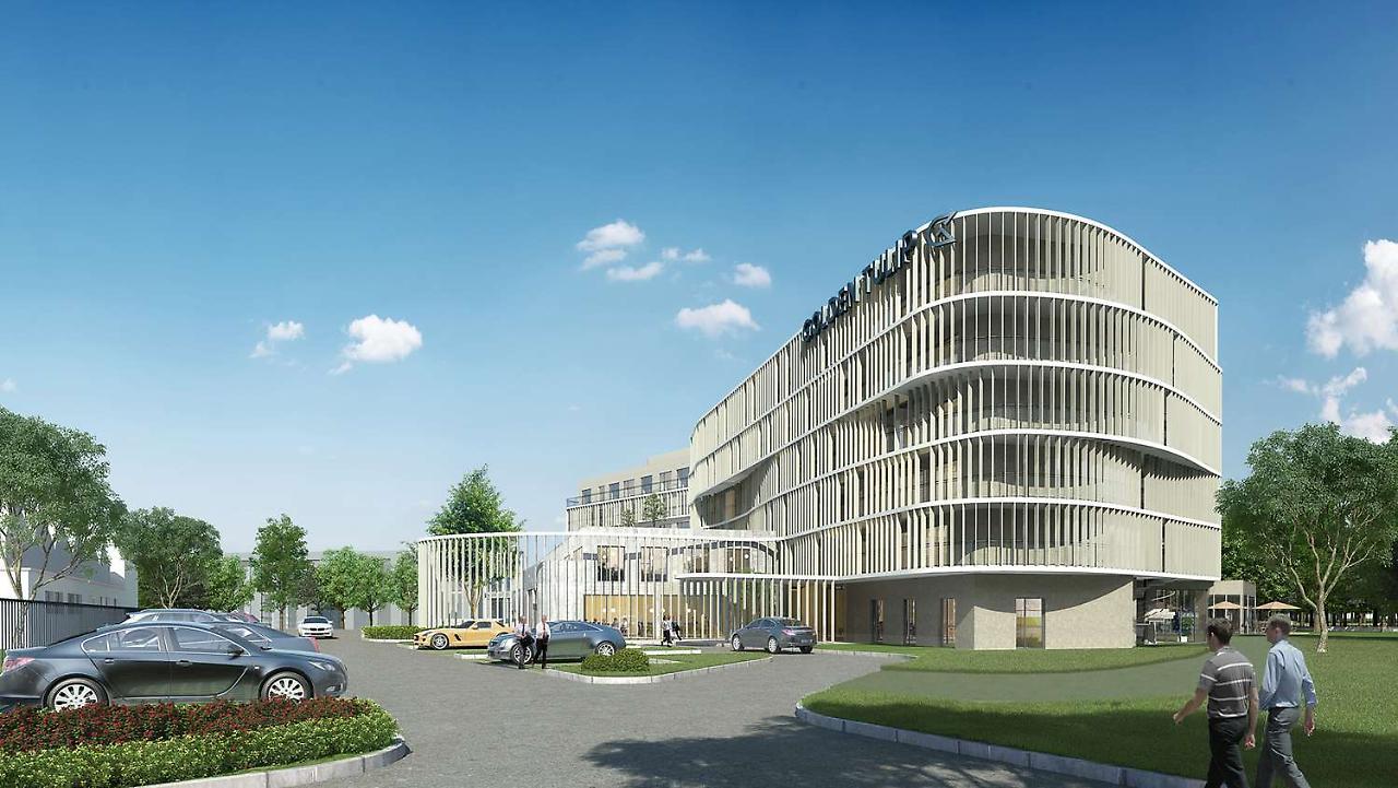 Golden Tulip Lyon Ouest Techlid Hotel & Spa Limonest Exteriör bild